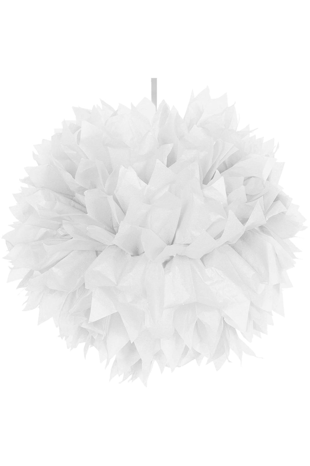 Pom Pom White - 30 cm - PartyExperts