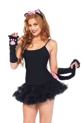 Pretty Kitty Ear and Tail Costume Set - PartyExperts