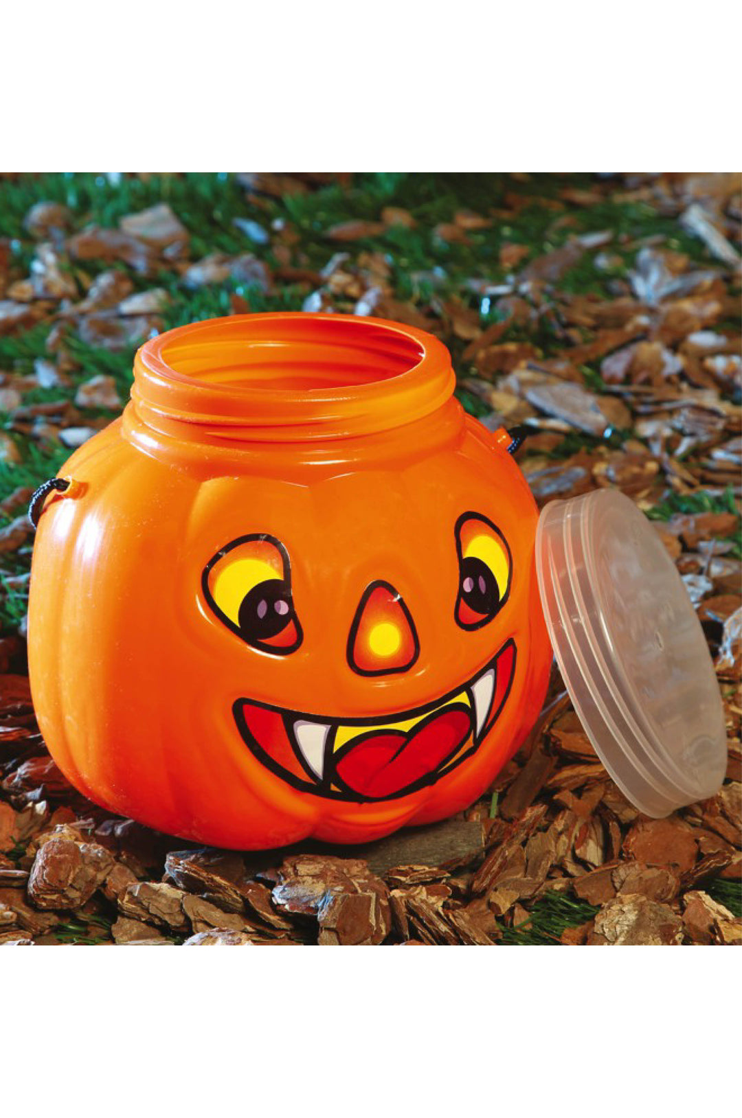 Pumpkin Basket with Lid.