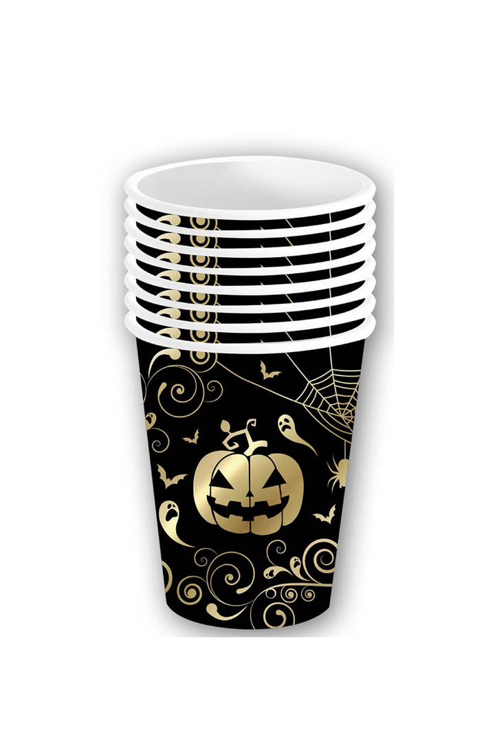 PUMPKIN CUPS 240 ML BOX OF 6 PCS - PartyExperts