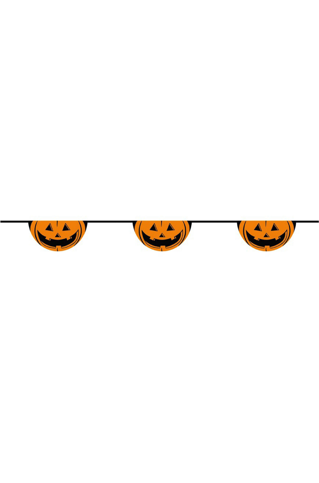 Pumpkin Pennant Decoration.