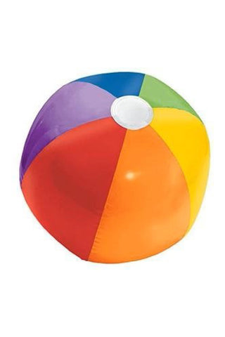 Rainbow Inflatable Beach Ball - PartyExperts