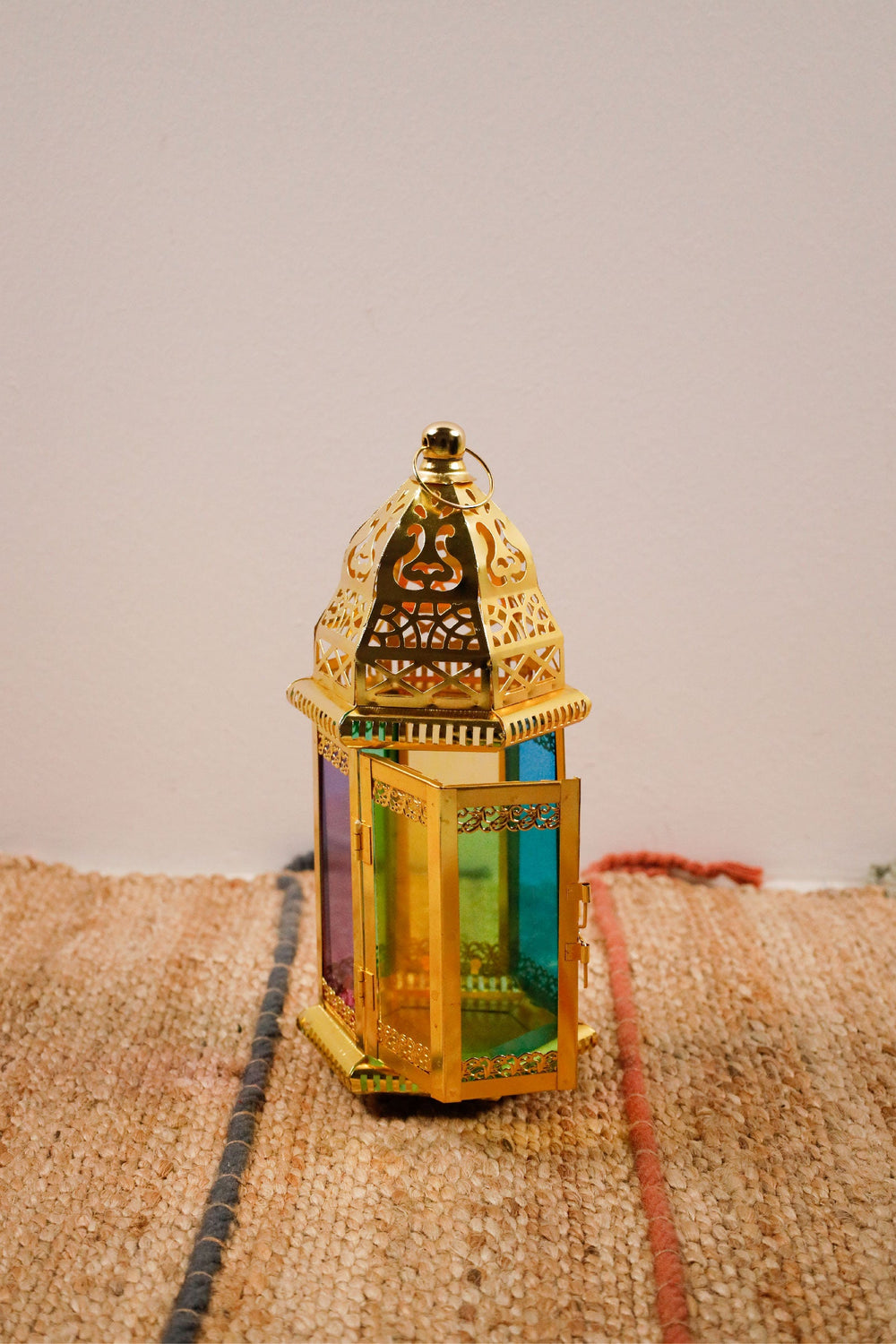 Ramadan Decoration - Gold and Purble Lantern - PartyExperts