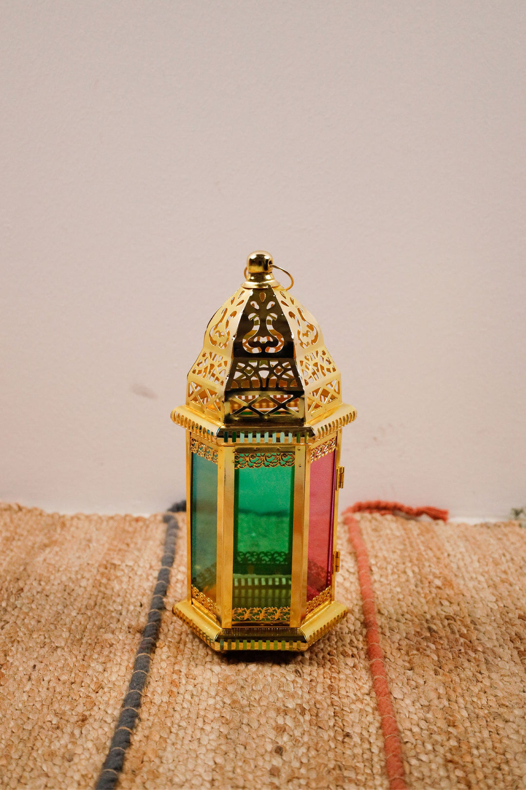 Ramadan Decoration - Gold and Purble Lantern - PartyExperts