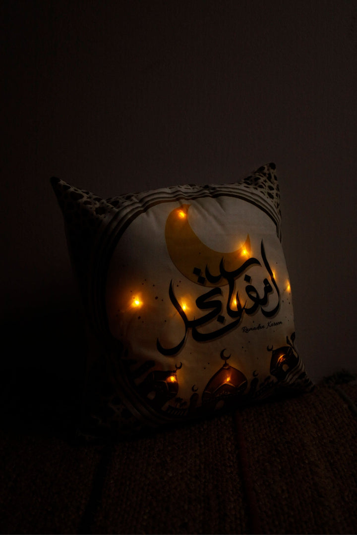 Ramadan Decoration - Pillow with lights - PartyExperts