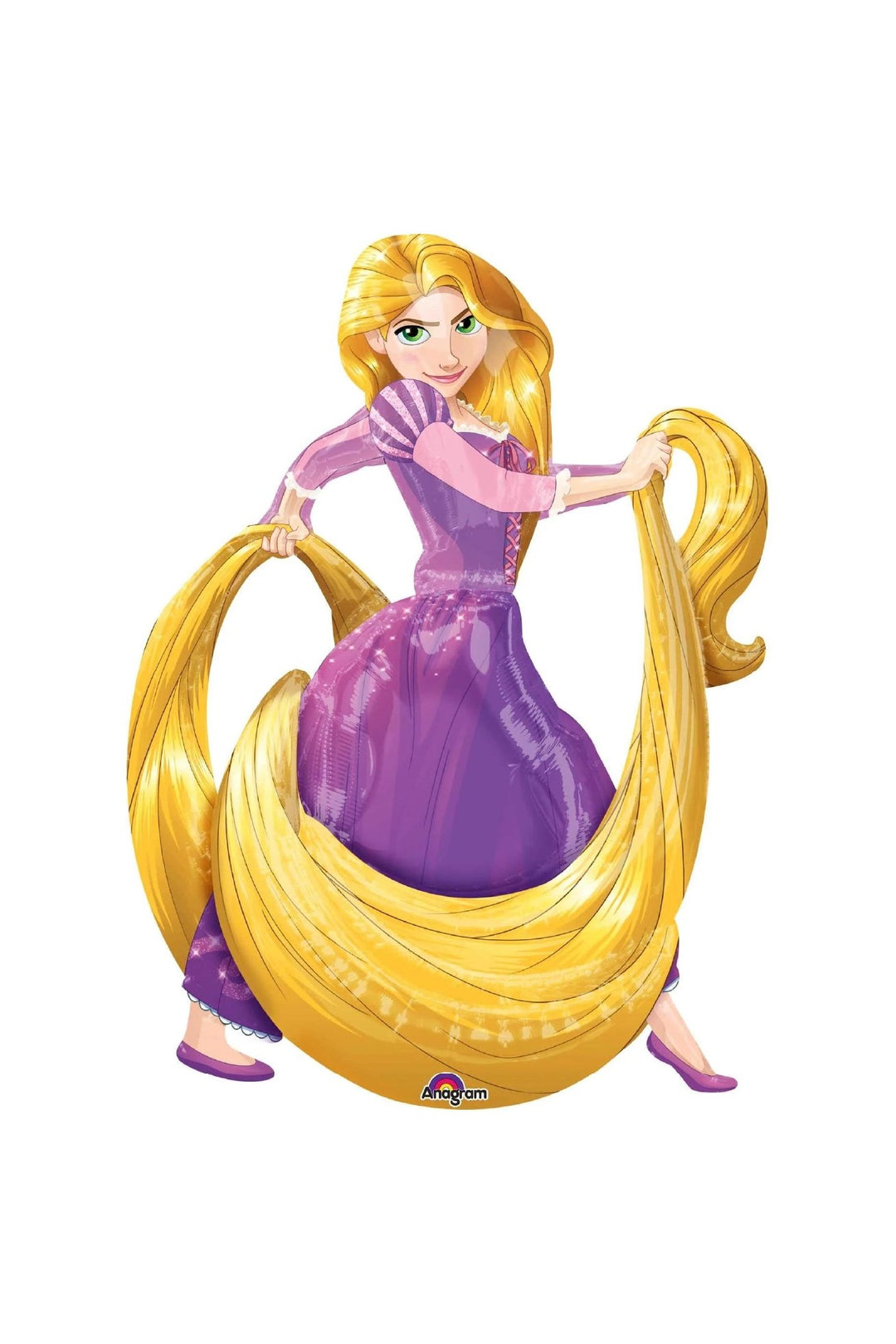 Rapunzel Airwalker Balloon 40x51in - PartyExperts