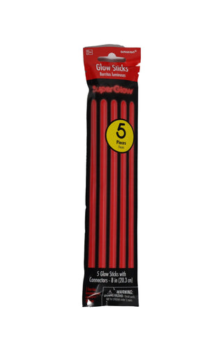 Red Glow Sticks Pack - PartyExperts