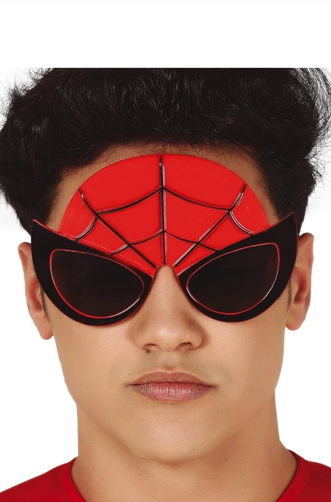 RED SUPERHEROE GLASSES - PartyExperts