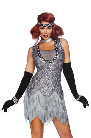 Roaring Roxy Flapper Costume - PartyExperts