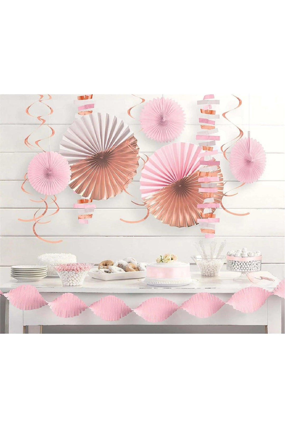 Rose Gold & Blush Decorating Kit - PartyExperts