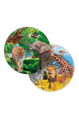Safari Party Disposable Plates - PartyExperts