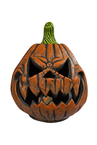Scary Pumpkin Decoration (High Quality Hard Latex) - PartyExperts