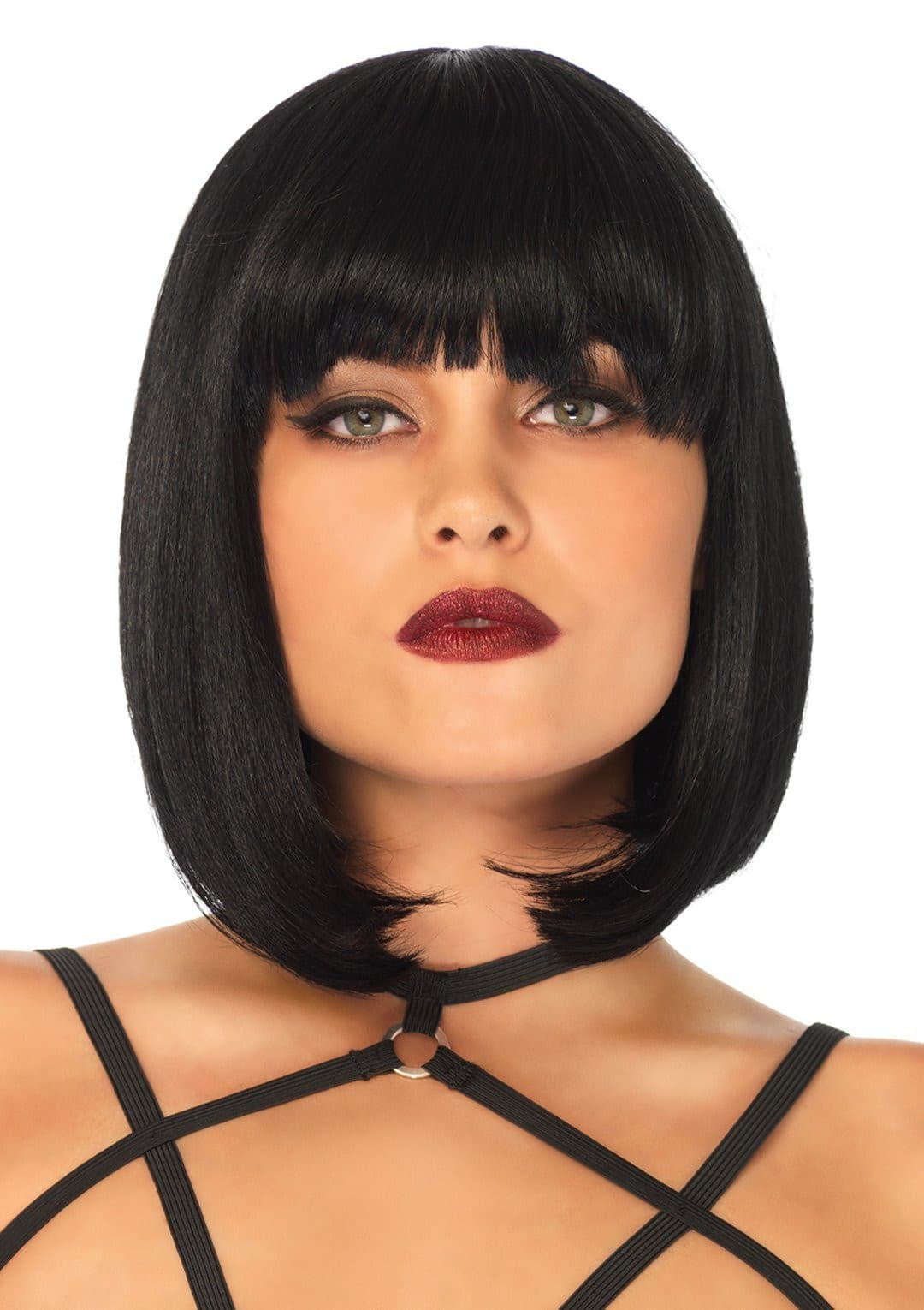 Short Natural Bob Wig.