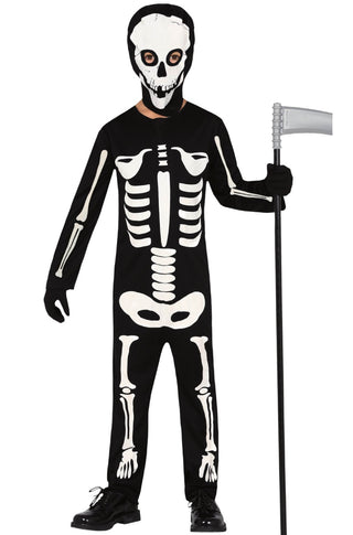 Skeleton Boy Costume.
