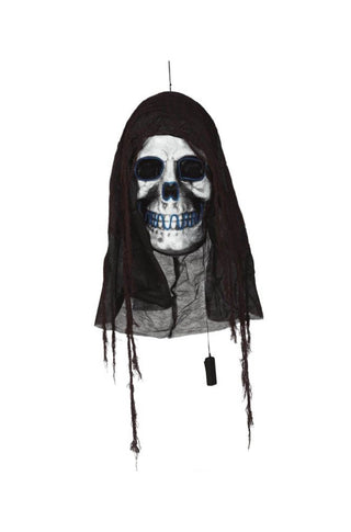 Skull Head with Multifunctional Light Hanging Decoration.