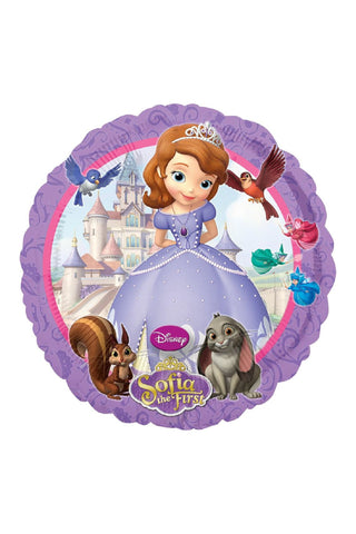 Sofia The First Foil Balloon 18in - PartyExperts