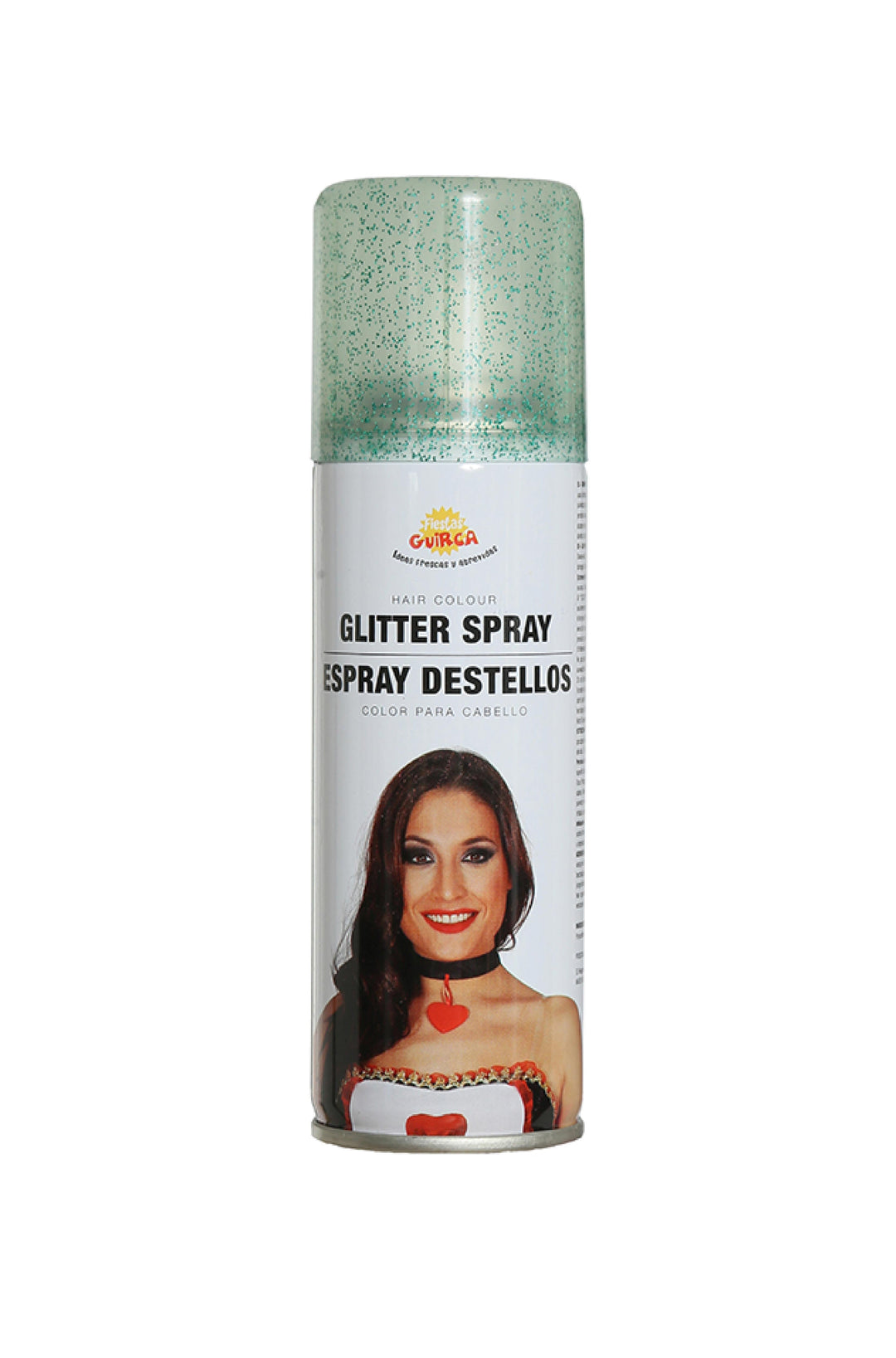 SPARKLING GREEN HAIR SPRAY 125 ML - PartyExperts