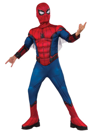 Spiderman Deluxe Blue Costume.