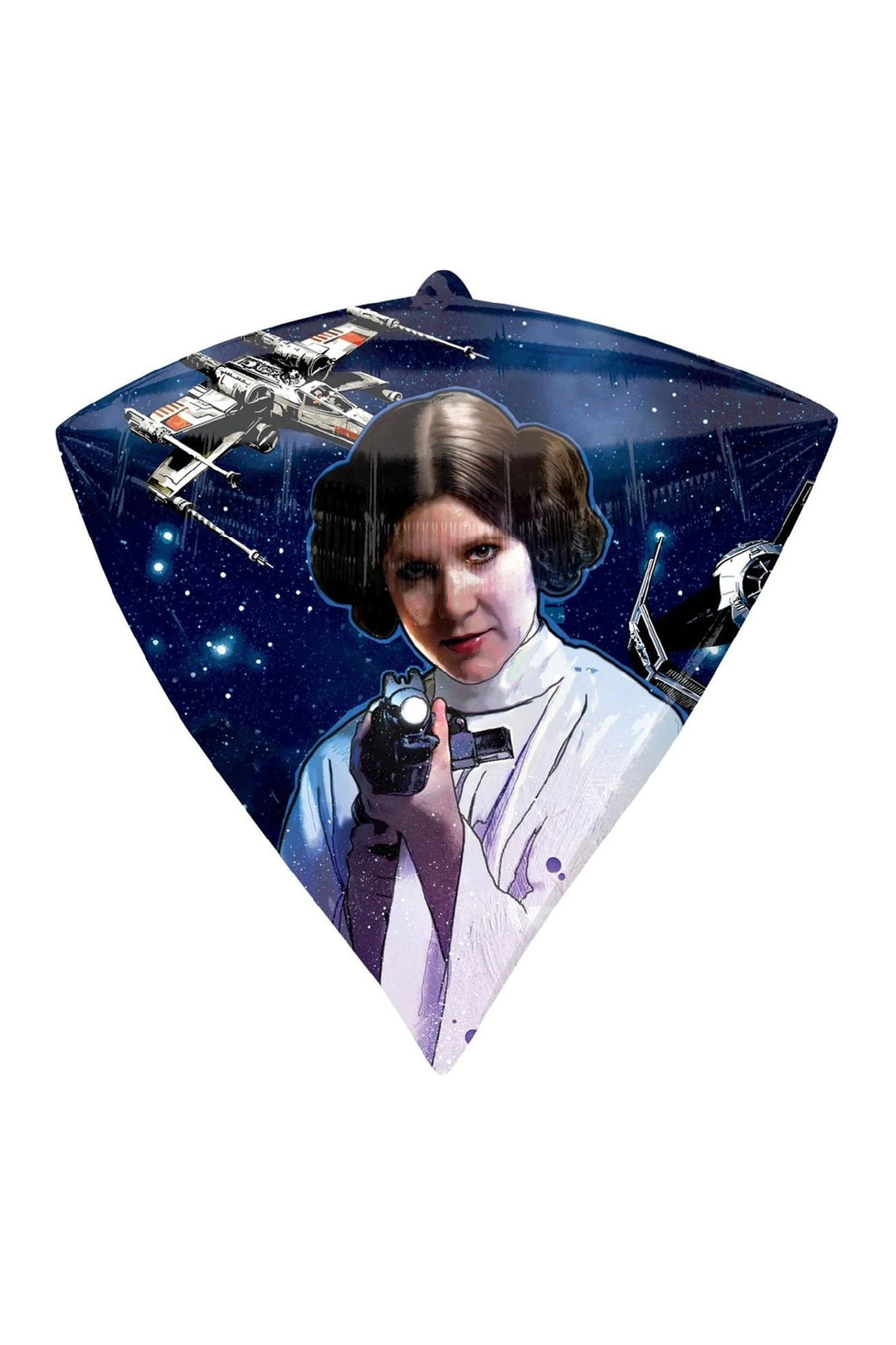 Star Wars Ultra Shape Diamondz Foil Balloon 15in - PartyExperts