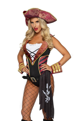 Sultry Swashbuckler Pirate Costume - PartyExperts