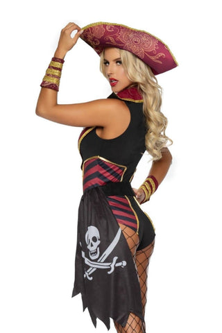 Sultry Swashbuckler Pirate Costume - PartyExperts