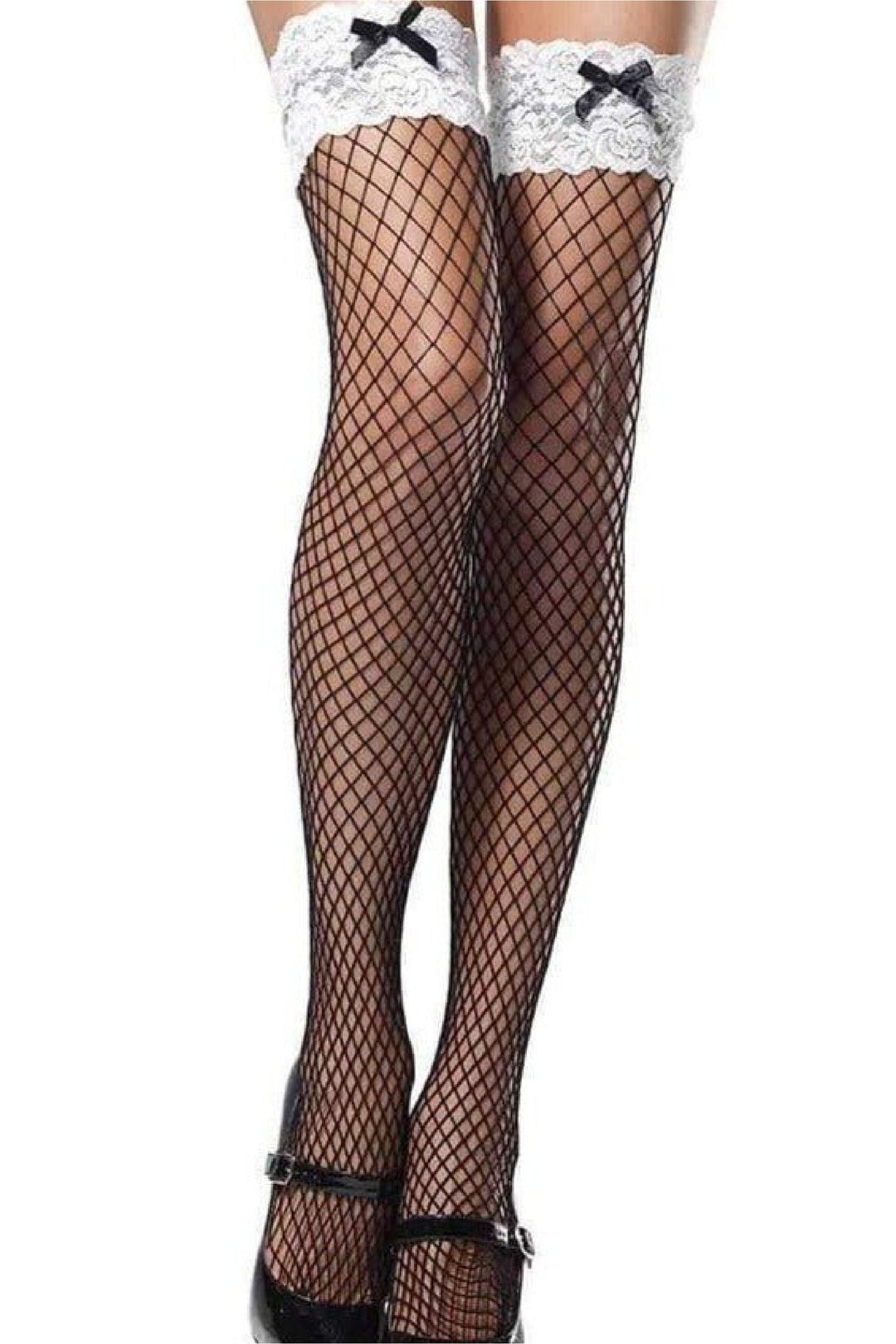 Summer Net Thigh High Stockings - PartyExperts