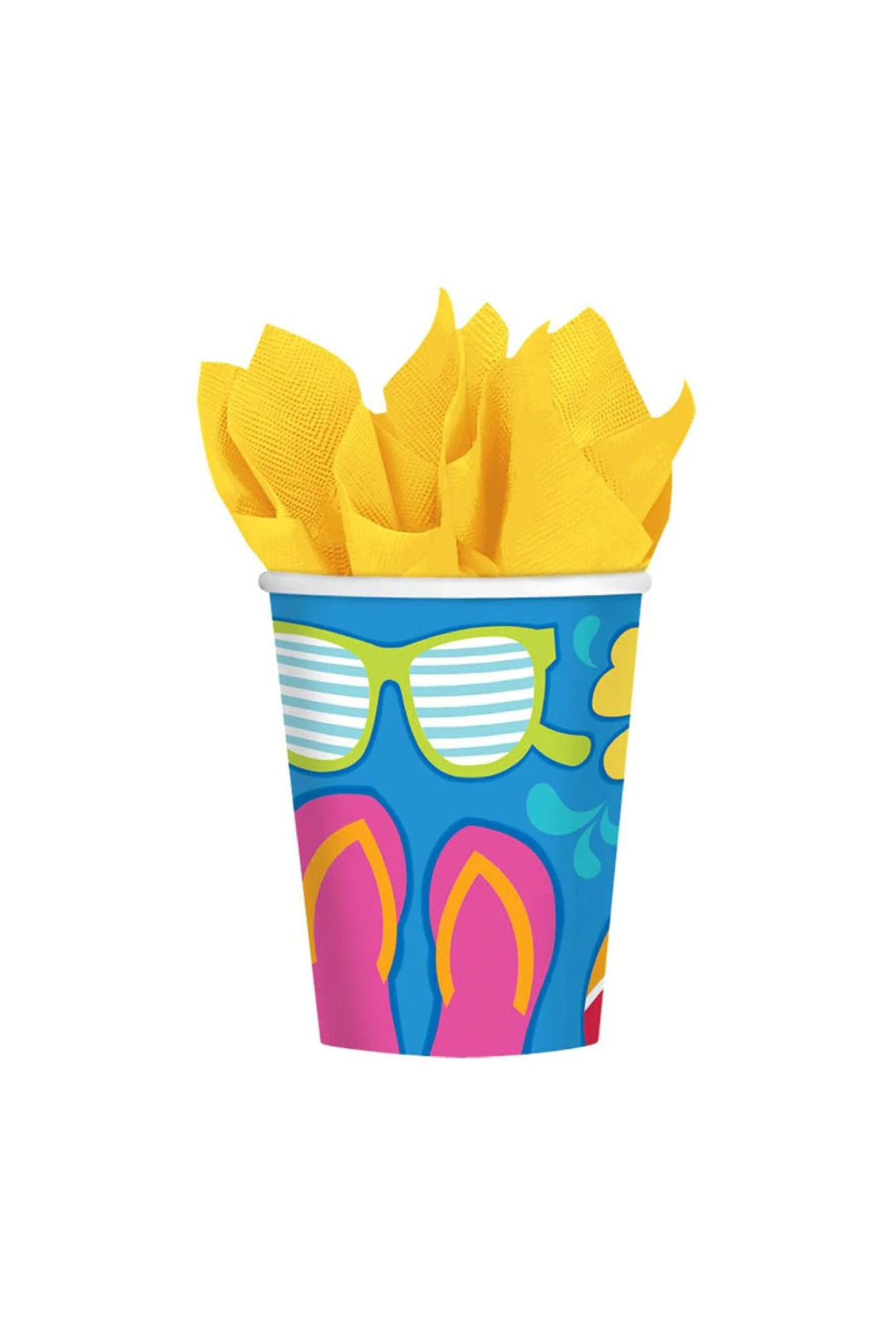 Summer Splash Cups 9oz, 18pcs - PartyExperts