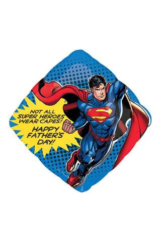 Superman With Cape SuperShape Balloon 29in - PartyExperts