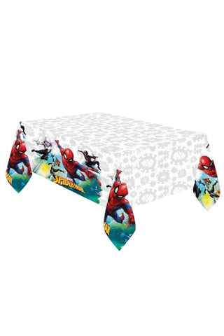 Table Cloth Spiderman Team - PartyExperts