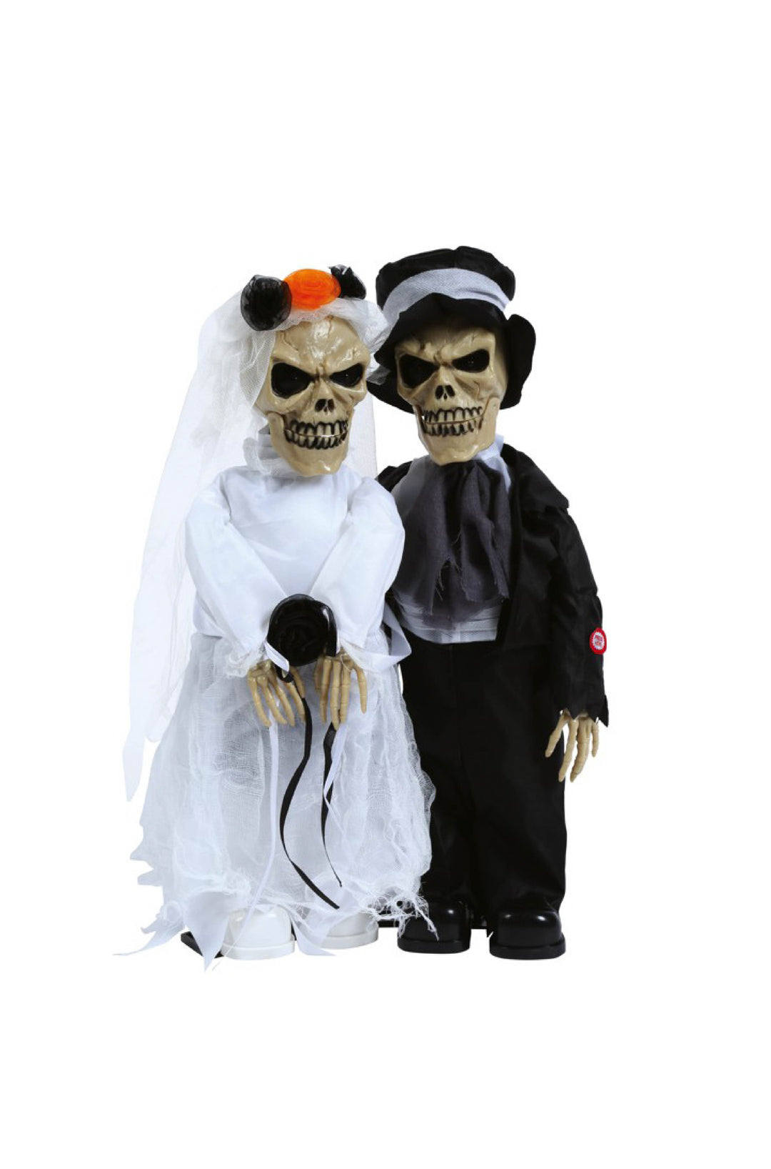 Talking Skeleton Couple Decoration.