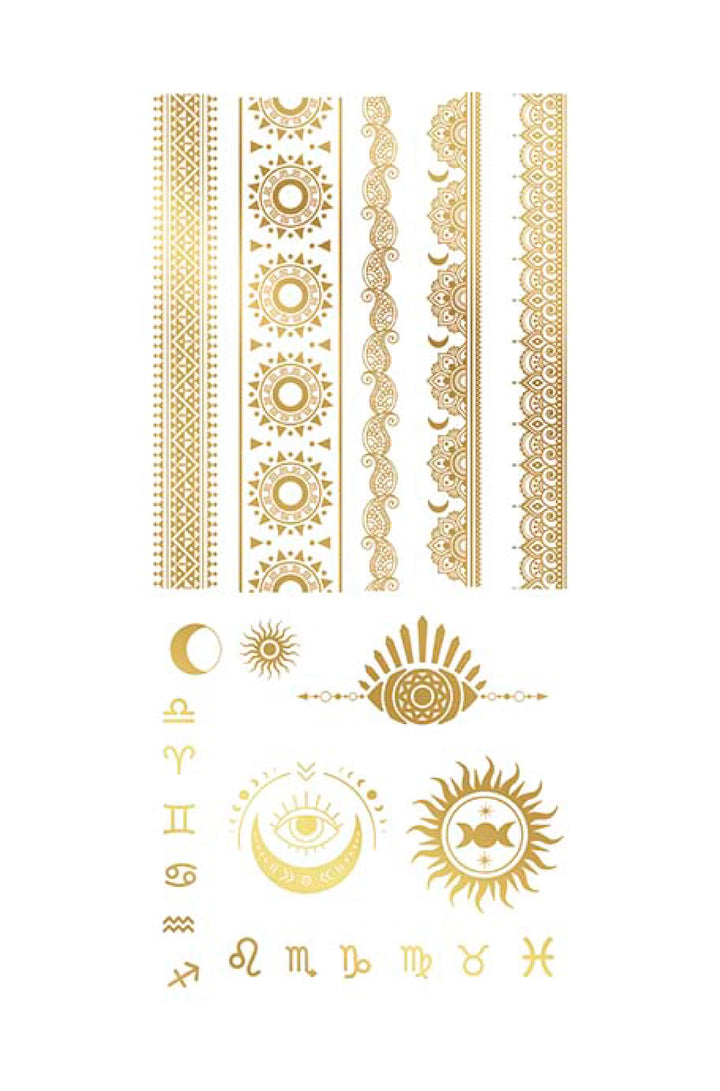 TATTOO GOLD MEDIUM - PartyExperts