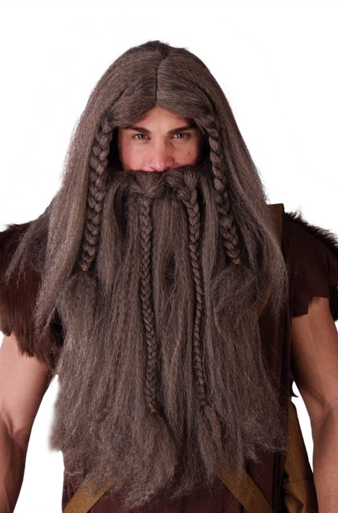 VIKING WIG AND BEARD IN BAG - PartyExperts