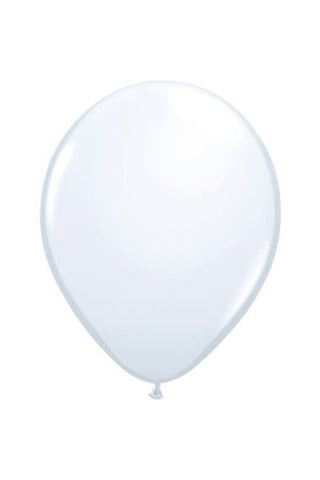 White Balloons - 10 Pieces - PartyExperts