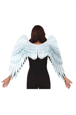WHITE CLOTH ANGEL WINGS - PartyExperts