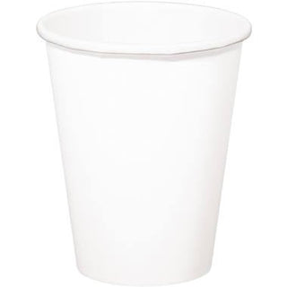 White Disposable Cups - PartyExperts