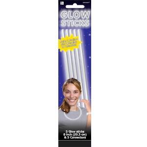 White Glow Bracelets - PartyExperts