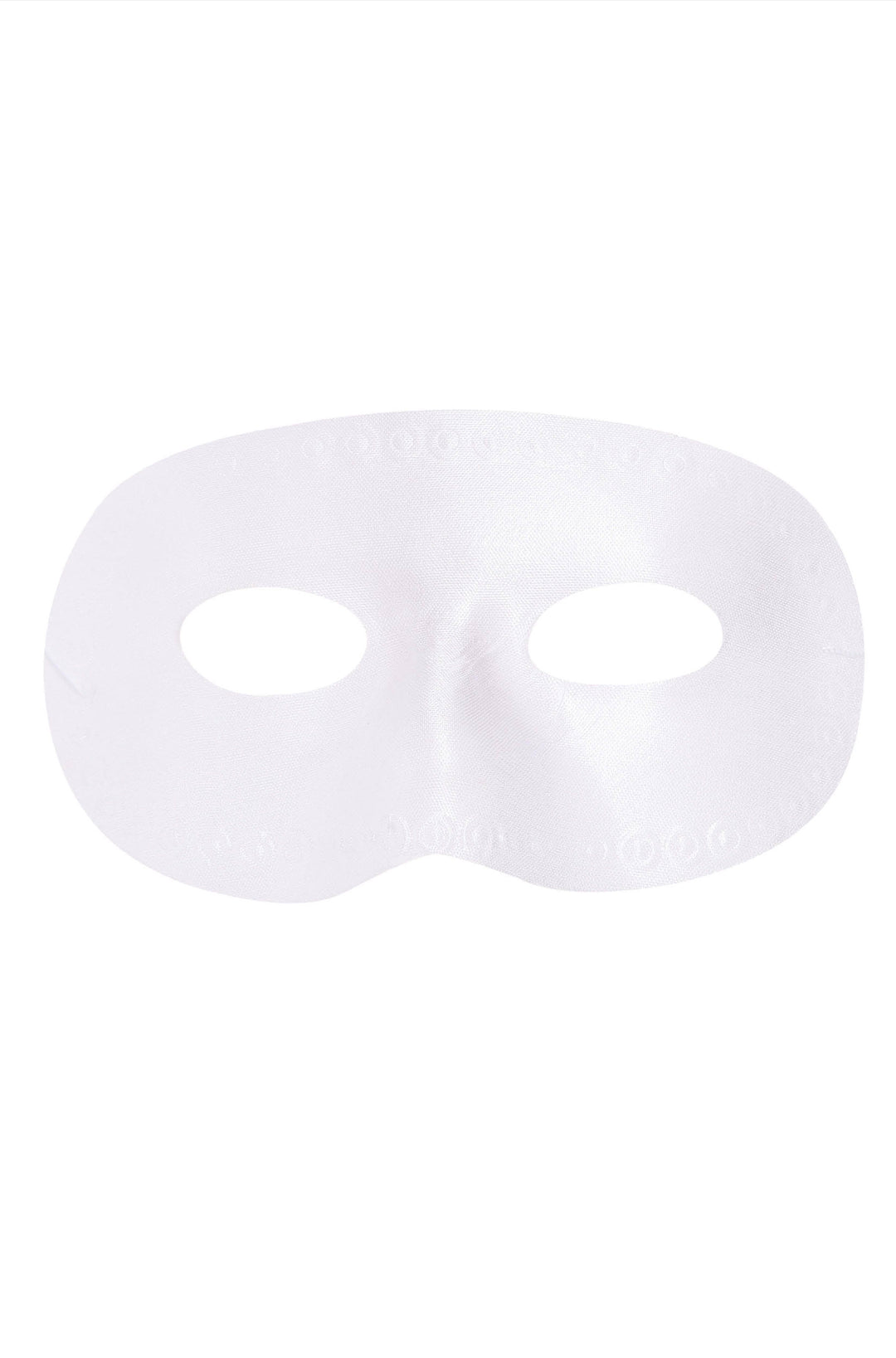 WHITE SILK COLOMBINA MASK "EXTRA" - PartyExperts