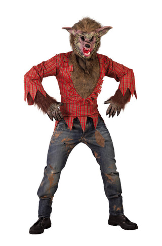 WOLF ADULT COSTUME - PartyExperts