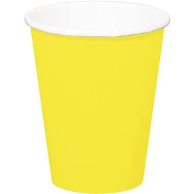 Yellow Disposable Cups - PartyExperts