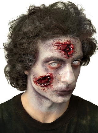 Zombie Bite-Marks Latex Prosthetics.
