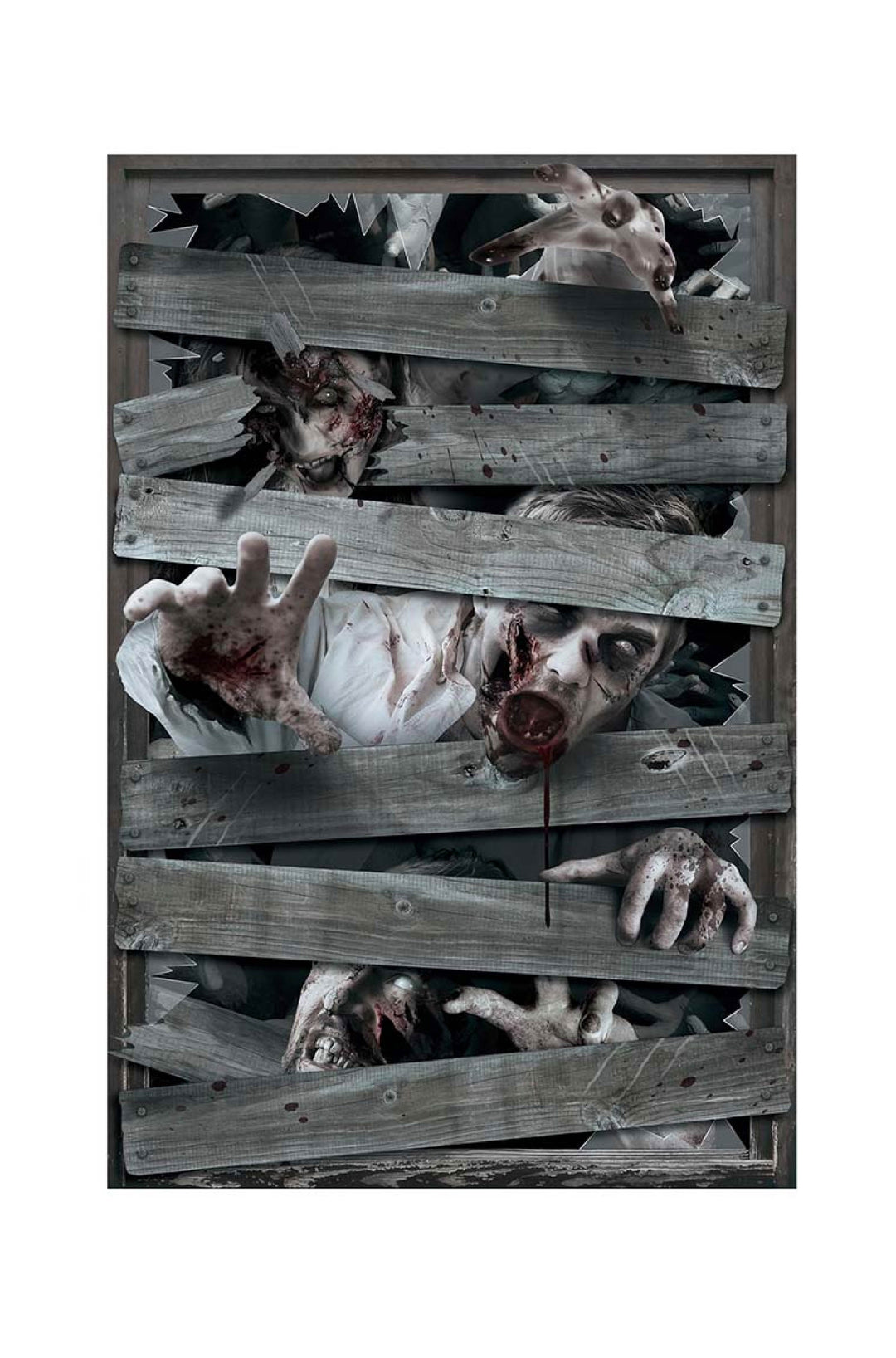 ZOMBIES WINDOW DECORATION - PartyExperts