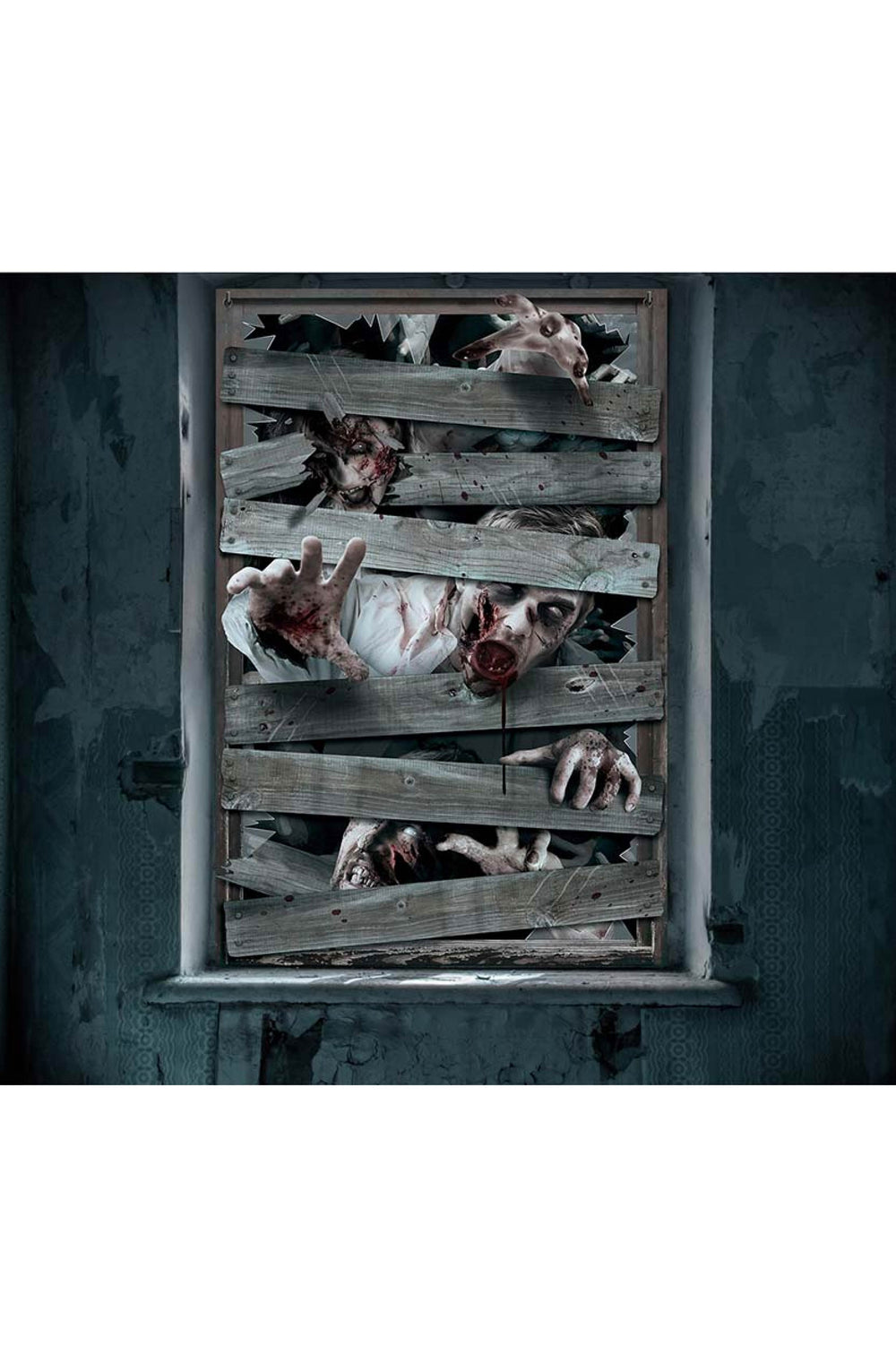 ZOMBIES WINDOW DECORATION - PartyExperts